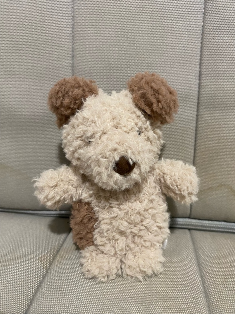 Jellycat little pup bag charm